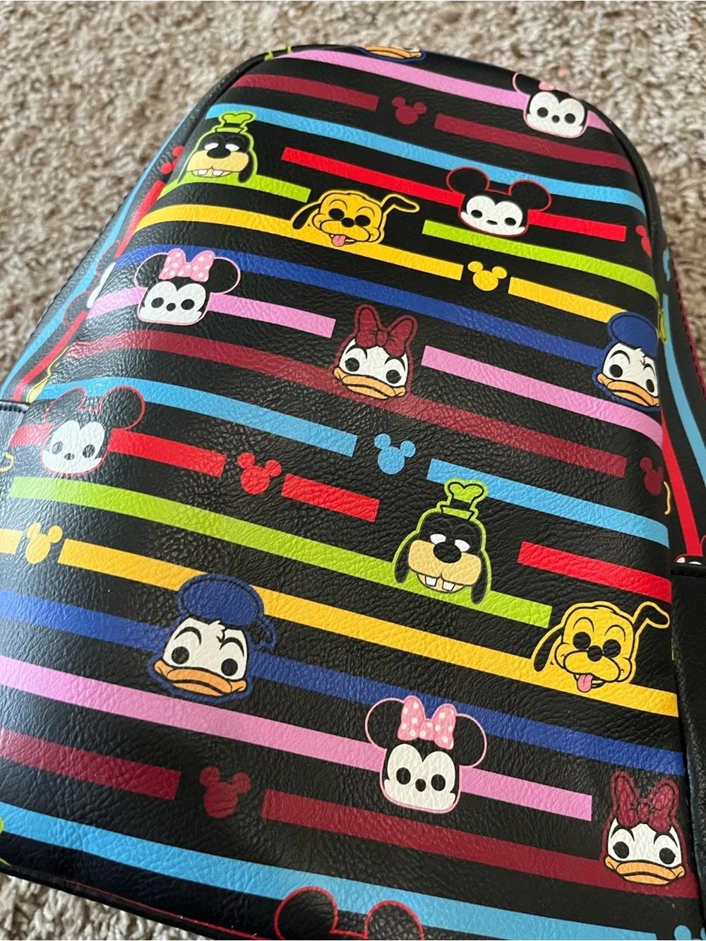 Funko Pop Disney Mini Backpack Sensational Six Mickey Mouse & Friends Stripe NEW